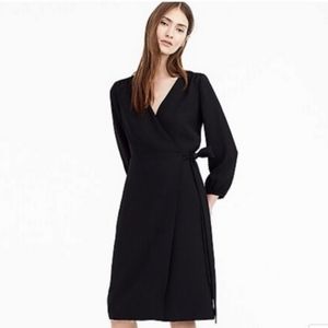 J Crew Crepe Wrap Dress